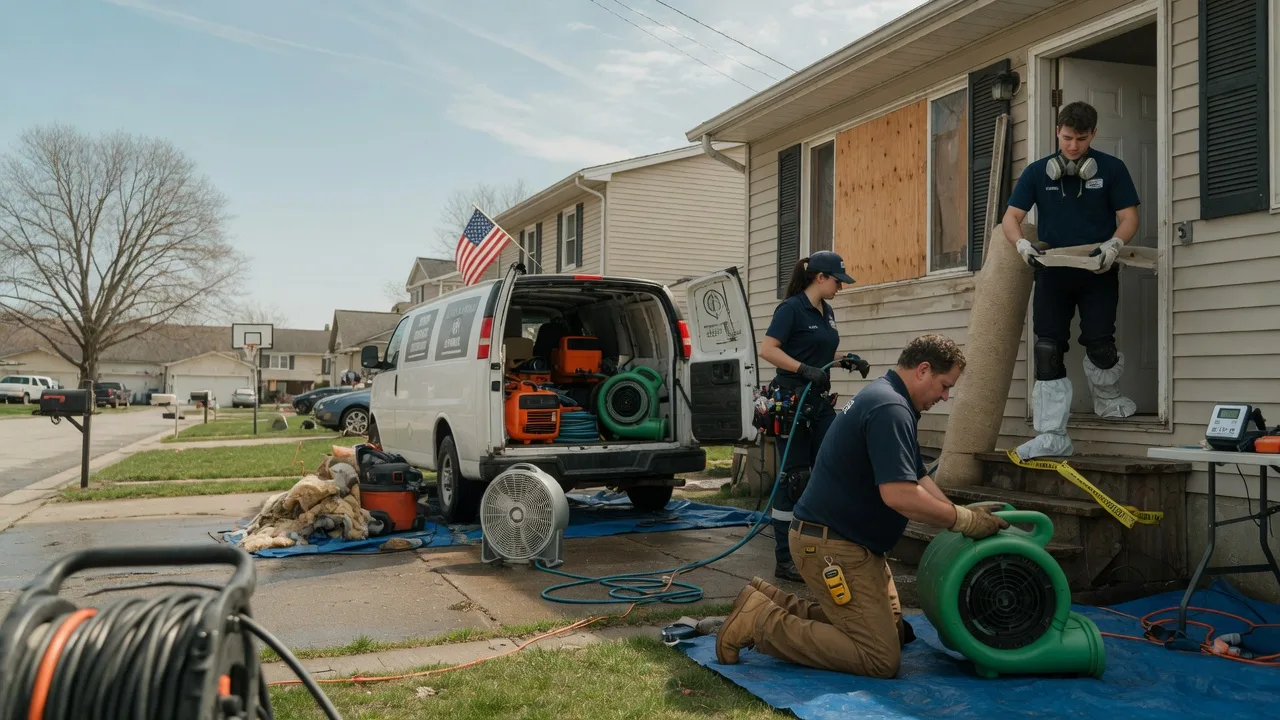 Water Damage Restoration in Hays, KS near me